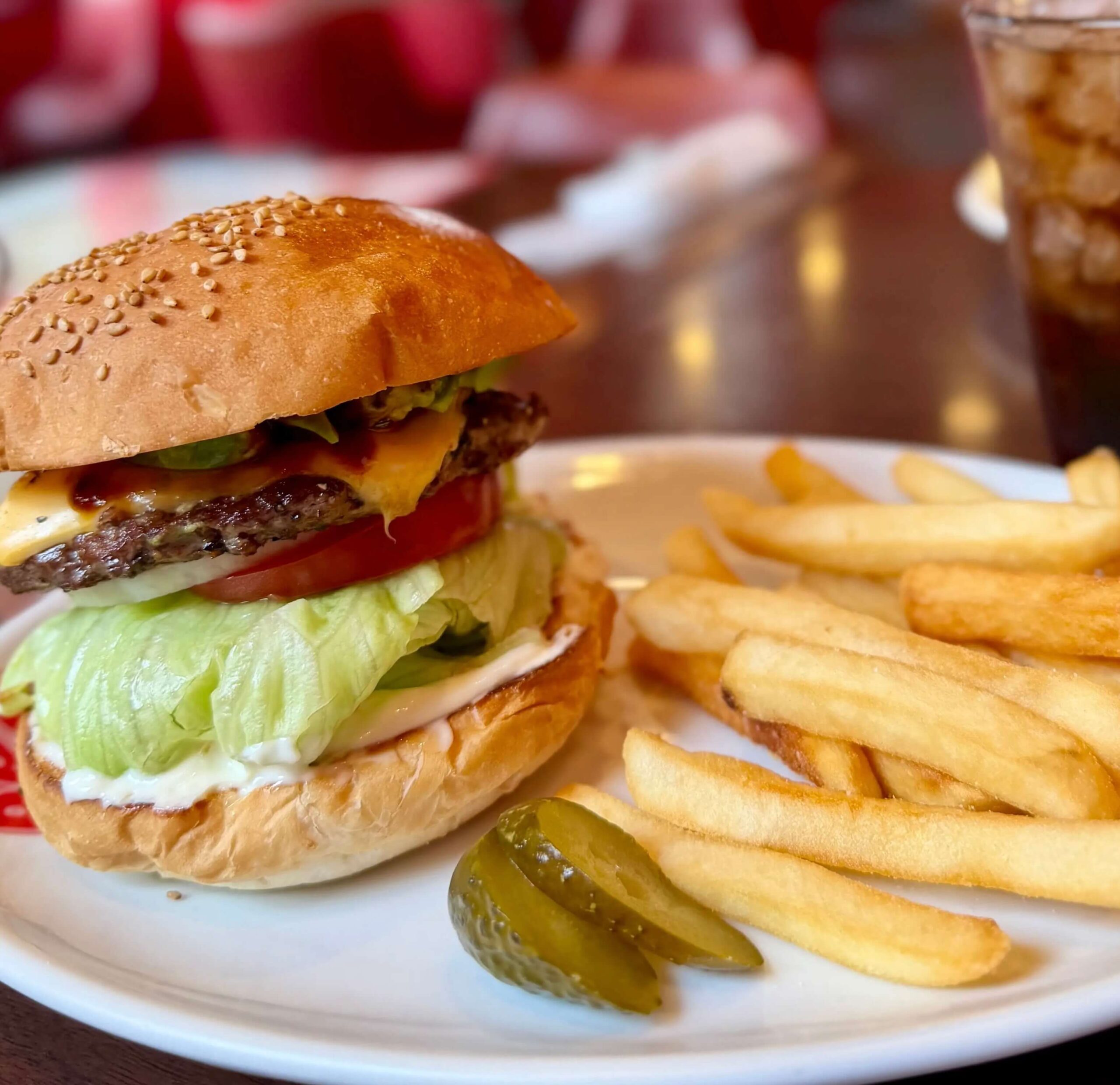 ブラザーズのハンバーガー